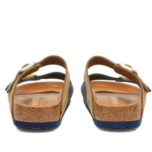 Birkenstock Women's Arizona Split HEX Sandals, Midnight
Blue, Tan, - Picture 4 of 15